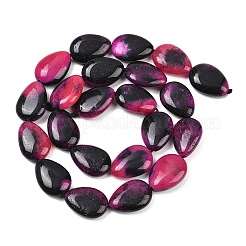 Two Tone Natural White Jade Beads Strands&nbsp;G-Z105-B01-01G