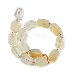 Heated Natural Citrine Beads Strands&nbsp;G-C098-A14-01