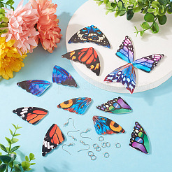 DIY Butterfly Wing Earring Makint Kit&nbsp;FIND-TA0002-80