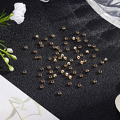 3Bags Brass Crimp Beads&nbsp;KK-BBC0026-09B
