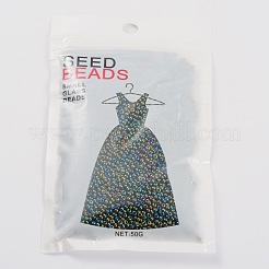 11/0 Electroplated Glass Seed Beads&nbsp;X-SEED-Q008-F605
