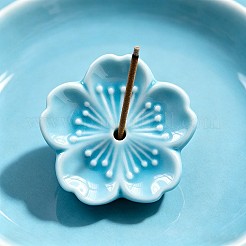 Porcelain Incense Burners&nbsp;DJEW-PW0012-122F