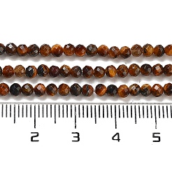 Natural Tiger Eye Bead Strands&nbsp;G-R344-3mm-44