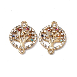 Colorful Evil Eye Alloy Enamel Connector Charms&nbsp;LS-FIND-A024-26G
