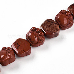 Natural Red Jasper Beads Strands&nbsp;G-M108-A12-01