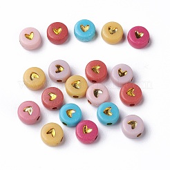 Opaque Acrylic Beads&nbsp;PACR-N006-50-A01