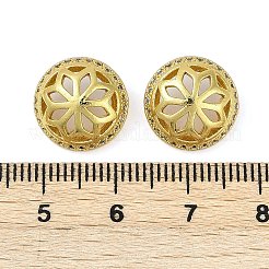 Brass Micro Pave Cubic Zirconia Pendant Bails&nbsp;KK-F891-07G