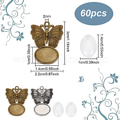 DIY DIY Blank Pendant Making Kit&nbsp;DIY-GO0001-41