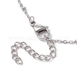 Round Natural Cultured Freshwater Pearl Pendant Necklaces&nbsp;NJEW-JN04965