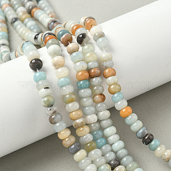 1 Strand Natural Flower Amazonite Beads Strands&nbsp;G-SC0003-76