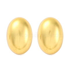 Oval 304 Stainless Steel Stud Earrings&nbsp;EJEW-A125-78G