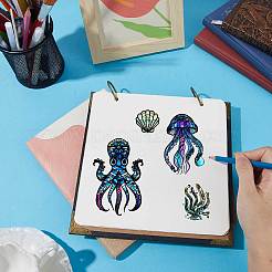 Plastic Stamps&nbsp;DIY-WH20018-0276