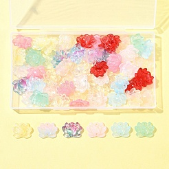 60Pcs 10 Colors Baking Paint Glass Beads&nbsp;GLAA-FS0002-01
