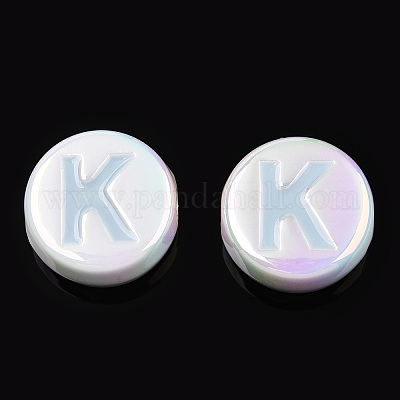 UV Plating Enamel Acrylic Beads&nbsp;PACR-N015-01D-1