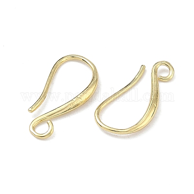 Brass Earring Hooks&nbsp;KK-F936-01G-1