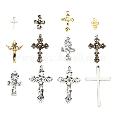 Tibetan Style Alloy Pendants&nbsp;TIBEP-MSMC017-M-1