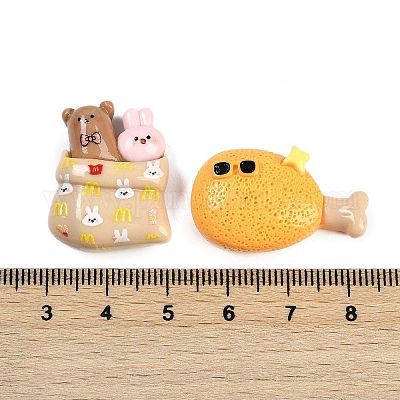 Resin Cabochons&nbsp;RESI-H166-09-1
