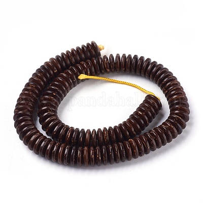 Coconut Beads Strands&nbsp;COCO-O009-01-10x3mm-1