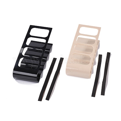 2Sets 2 Style Plastic Remote Control Storage Rack&nbsp;AJEW-GA0003-27-1