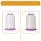Translucent -Sensitive Polyester Thread, White, 49x35mm