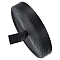 20M Imitation Leather Ribbon, Clothes Accessories, Black, 1 inch(25mm)