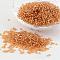 12/0 Glass Seed Beads, Silver Lined Round Hole, Round, Goldenrod, 2mm, Hole: 1mm, about 3306pcs/50g