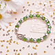 100Pcs 2 Colors Brass Crimp Beads&nbsp;KK-BBC0014-31-4