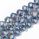 Electroplate Glass Beads Strands&nbsp;EGLA-S189-002B-01-1