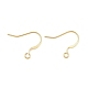 Brass Flat Ear Wire&nbsp;KK-CBA57BD-09G-1
