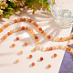 2 Strands Natural Red Agate Beads Strands&nbsp;G-OC0004-25-4