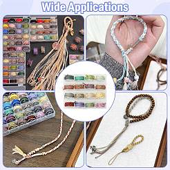 16 Rolls 16 Colors Hand Rubbed Cotton Thread Sets&nbsp;ST-CJ0042-001