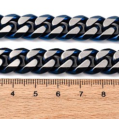 12MM 304 Stainless Steel Cuban Link Chain Necklaces&nbsp;NJEW-C099-04B-01