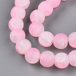 Crackle Glass Beads&nbsp;X1-GLAA-N009-8mm-02