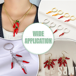 50Pcs Alloy Enamel Pendants&nbsp;ENAM-ME0001-02