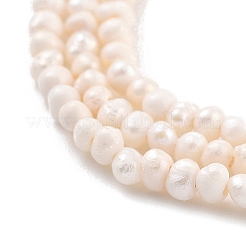 Natural Cultured Freshwater Pearl Beads Strands&nbsp;PEAR-C003-02A