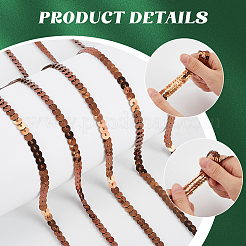 1 Roll Sparkle PVC Sequins Ribbon&nbsp;OCOR-SP0001-02A