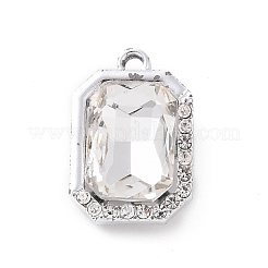 Alloy Rhinestone Pendants&nbsp;ALRI-C008-52P