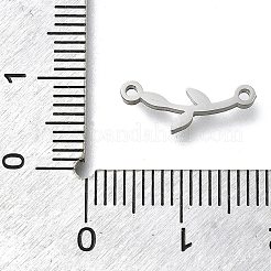 304 Stainless Steel Connectors Charms&nbsp;STAS-U041-06P