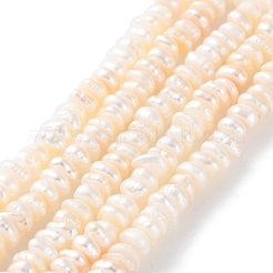 Natural Cultured Freshwater Pearl Beads Strands&nbsp;PEAR-I007-02J-01