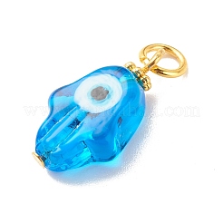 Handmade Evil Eye Lampwork Pendants&nbsp;PALLOY-JF01689