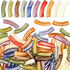 100Pcs Opaque Acrylic Beads&nbsp;MACR-SP0001-84