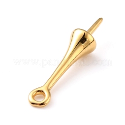 Brass Cup Peg Bails&nbsp;KK-WH0047-17