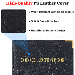 PVC Coin Collection Holder Foldable Book&nbsp;AJEW-WH20007-58