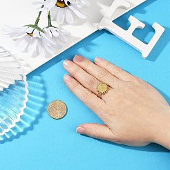 Stainless Steel Cuff Ring Findings&nbsp;PW-WG67428-11