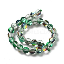 Synthetic Moonstone Beads Strands&nbsp;G-P528-J01-01