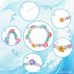 DIY Stretch Bracelet Making Kits&nbsp;DIY-SC0033-26
