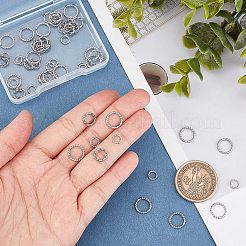 304 Stainless Steel Open Jump Rings&nbsp;STAS-UN0010-78P