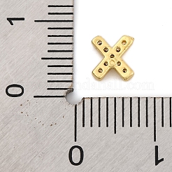 Rack Plating Brass Micro Pave Cubic Zirconia Cabochons&nbsp;KK-F874-04G-X