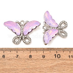 Alloy & Glass & Crystal Rhinestone Pendnats&nbsp;GL-CBA7C67-01P-02