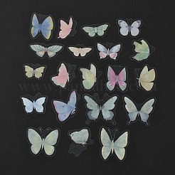 40Pcs 20 Styles PET Adhesive Waterproof Stickers Set&nbsp;LS-DIY-K032-50B